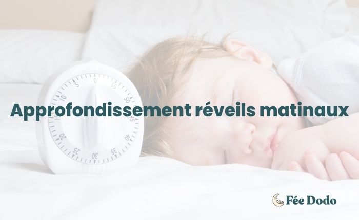 6 – Approfondissement : Réveils matinaux