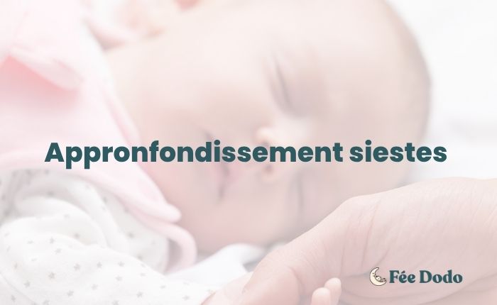 4 – Approfondissement : Siestes